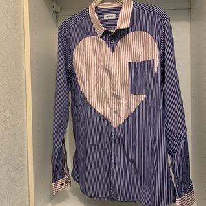 Moschino Dress Shirt heart detail